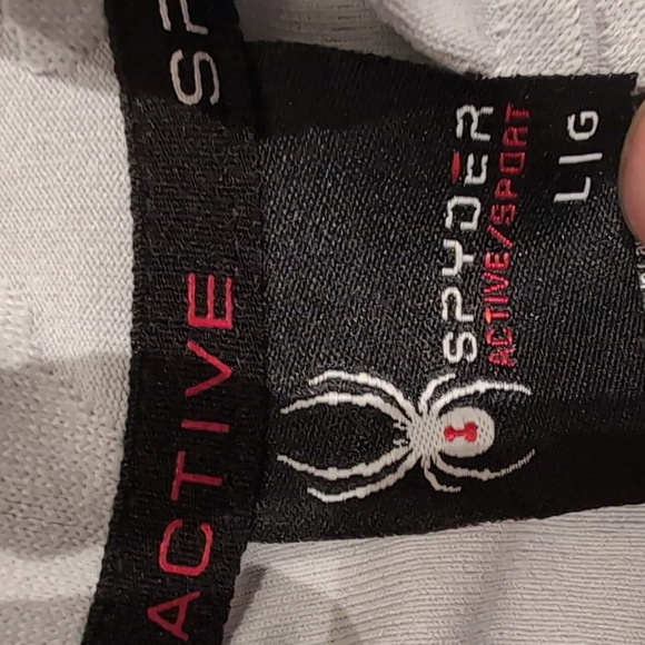 L :Spyder Active wear 1/4 Zip Top - Picture 5 of 11